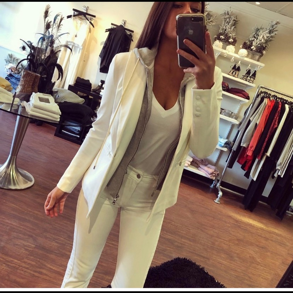 Central Park West Sweatshirt Blazer